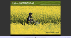Desktop Screenshot of hakanssonscyklar.n.nu